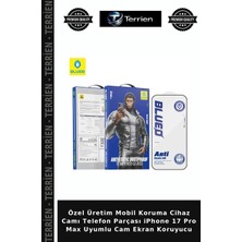 Terrien Özel Üretim Mobil Koruma Cihaz Camı Telefon Parçası iPhone 17 Pro Max Uyumlu Cam Ekran Koruyucu