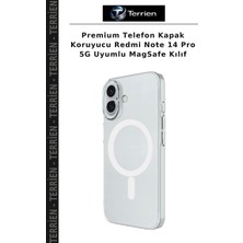 Terrien Premium Telefon Kapak Koruyucu Redmi Note 14 Pro 5g Uyumlu Magsafe Kılıf