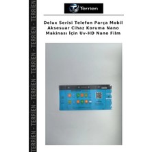 Terrien Delux Serisi Telefon Parça Mobil Aksesuar Cihaz Koruma Nano Makinası Için Uv-Hd Nano Film
