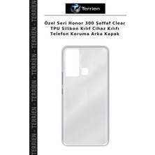 Terrien Özel Seri Honor 300 Şeffaf Clear Tpu Silikon Kılıf Cihaz Kılıfı Telefon Koruma Arka Kapak