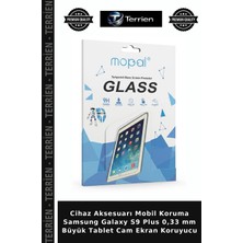 Terrien Cihaz Aksesuarı Mobil Koruma Samsung Galaxy S9 Plus 0,33 mm Büyük Tablet Cam Ekran Koruyucu
