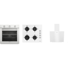 Arçelik Beyaz Modern Ankastre SET(AFC221HB-OCDT601-2EB-ADE6041B1)