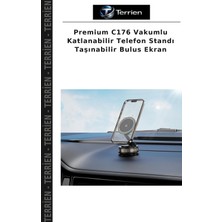 Terrien Premium C176 Vakumlu Katlanabilir Telefon Standı Taşınabilir Bulus Ekran