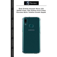 Terrien Özel Üretim Huawei Nova 12S Şeffaf Clear Tpu Silikon Kılıf Cihaz Koruma Akıllı Telefon Esnek Kapak