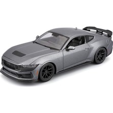 Maisto 2024 Ford Mustang Dark House Model Araba 32925 Gri