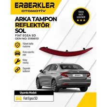 ERBERKLER 51998151 Tf Reflektor Egea Sd Arka Tampon Sol