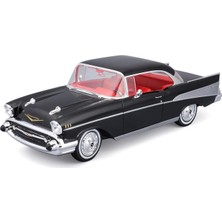 Maisto 1957 Chevrolet Bel Air Coupe Model Araba 31477