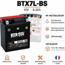 Bs Batery Suzuki Van Van 125 (2015-2017) Akü BTX7L-BS