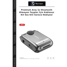 Terrien Premium Araç Içi Bluetooth Olmayan Teypler Için Kablosuz Kit Ses Kiti Sürücü Hediyesi
