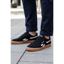 Reebok Erkek Siyah Sneaker - Günlük Spor Ayakkabı - Kauçuk Tabanlı Rahat Tasarım