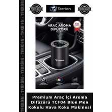 Terrien Premium Araç Içi Aroma Difüzörü TCF04 Blue Men Kokulu Hava Koku Makinesi