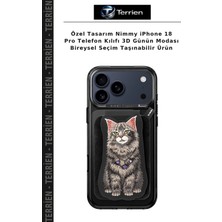 Terrien Özel Tasarım Nimmy iPhone 18 Pro Telefon Kılıfı 3D Günün Modası Bireysel Seçim Taşınabilir Ürün