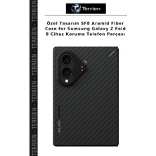 Terrien Özel Tasarım Sf8 Aramid Fiber Case For Sumsung Galaxy Z Fold 8 Cihaz Koruma Telefon Parçası