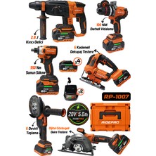 Ridepro RP-1007 Profesyonel 6’lı Set Dekupaj ve Dairesel Testere