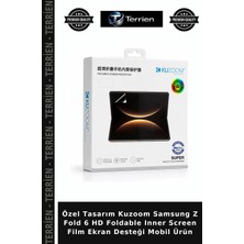 Terrien Özel Tasarım Kuzoom Samsung Z Fold 6 Hd Foldable Inner Screen Film Ekran Desteği Mobil Ürün
