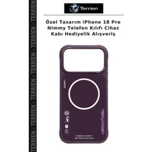 Terrien Özel Tasarım iPhone 18 Pro Nimmy Telefon Kılıfı Cihaz Kabı Hediyelik Alışveriş