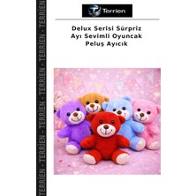 Terrien Delux Serisi Sürpriz Ayı Sevimli Oyuncak Peluş Ayıcık