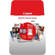 Canon Pg-46/cl-56 Orijinal Photo Value Pack 9059B003, 300 Sayfa Baskı, Kırmızı