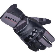 Motoanl Motosiklet Eldiveni Kışlık Model 500D Oxford Kumaş Full Korumalı Dark Gri Eldiven