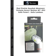 Terrien Özel Üretim Seyahat Aksesuarı Yürüyüş Gereci Watton Wt -053 Kafa Feneri - Kafa Lambası