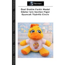 Terrien Özel Üretim Farklı Model Odalar Için Sevilen Figür Oyuncak Tişörtlü Civciv