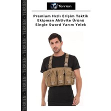 Terrien Premium Hızlı Erişim Taktik Ekipman Aktivite Ürünü Single Sword Yarım Yelek