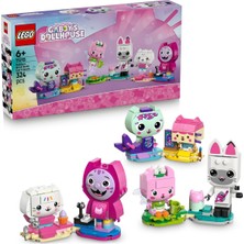 LEGO Gabby’s Dollhouse Gabby’nin Parçalarla Inşa Edilen Kedi Arkadaşları 11215-6 Yaş ve Üzeri Çocukl