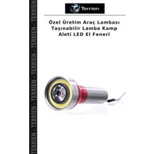 Terrien Özel Üretim Araç Lambası Taşınabilir Lamba Kamp Aleti LED El Feneri
