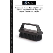 Terrien Premium Çanta Temizliği Bakım Gereci Seyahat Temizleyicisi Single Sword Bot Fırçası