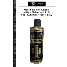 Terrien Özel Seri Çok Amaçlı Atölye Malzemesi Kilit Yağı Automax Multi Sprey