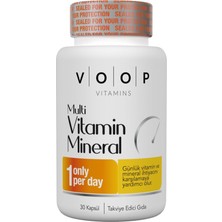 Voop Multivitamin 30 Kapsül | 11 Vitamin, 9