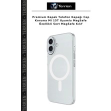 Terrien Premium Kapak Telefon Kapağı Cep Koruma Mi 15T Uyumlu Magsafe Özellikli Sert Magsafe Kılıf