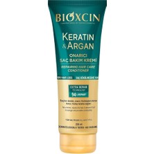 Bioxcin Keratin & Argan Onarıcı Saç Bakım Kremi – Yıpranmış ve Hasar Görmüş Saçlar Için – 250 ml – B