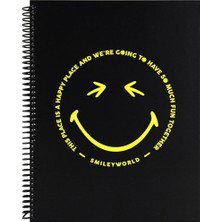 Mynote Smiley 18,5X25,5 100 Yaprak Çizgili (Sert Kapak)
