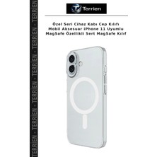 Terrien Özel Seri Cihaz Kabı Cep Kılıfı Mobil Aksesuar iPhone 11 Uyumlu Magsafe Özellikli Sert Magsafe Kılıf