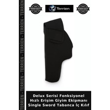 Terrien Delux Serisi Fonksiyonel Hızlı Erişim Giyim Ekipmanı Single Sword Tabanca Iç Kılıf