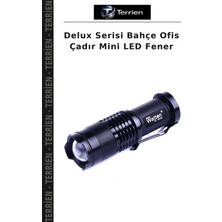 Terrien Delux Serisi Bahçe Ofis Çadır Mini LED Fener