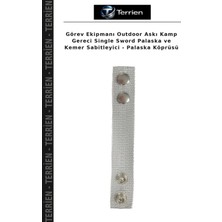 Terrien Görev Ekipmanı Outdoor Askı Kamp Gereci Single Sword Palaska ve Kemer Sabitleyici - Palaska Köprüsü