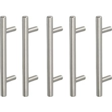 ALMITAL 5 Adet Keijo Inox 160MM Paslanmaz Kulp (Mobilya, Dolap Kulbu, Kulp Modeli)