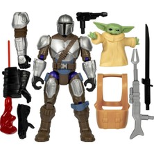 Mixmashers Star Wars™ Mandalorian ve Grogu Özel Karıştır ve Birleştir Deluxe Aksiyon Figürü Seti ve