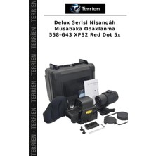 Terrien Delux Serisi Nişangâh Müsabaka Odaklanma 558-G43 Xps2 Red Dot 5x