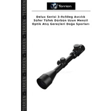 Terrien Delux Serisi 3-9X50EG Avcılık Süfer Tüfek Dürbün Uzun Menzil Optik Atış Gereçleri Doğa Sporları