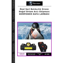 Terrien Özel Seri Balıkçılık Ürünü Doğal Ortam Avcı Ekipmanı Dempower Kafa Lambası