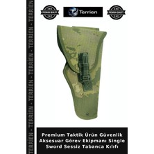 Terrien Premium Taktik Ürün Güvenlik Aksesuar Görev Ekipmanı Single Sword Sessiz Tabanca Kılıfı