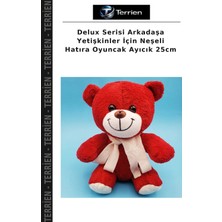 Terrien Delux Serisi Arkadaşa Yetişkinler Için Neşeli Hatıra Oyuncak Ayıcık 25CM