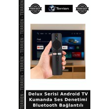 Terrien Delux Serisi Android Tv Kumanda Ses Denetimi Bluetooth Bağlantılı