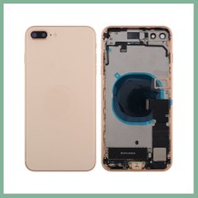 Bşk Virgo iPhone 8 Plus Uyumlu Full Dolu Kasa (Rose Gold) BSK2026