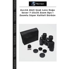 Terrien Avcılık Aleti Uzak Lens Doğa Sever 7-15X35 Zoom Dps I Zoomlu Süper Kaliteli Dürbün