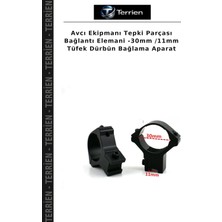 Terrien Avcı Ekipmanı Tepki Parçası Bağlantı Elemani -30MM /11MM Tüfek Dürbün Bağlama Aparat