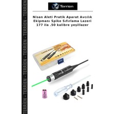 Terrien Nisan Aleti Pratik Aparat Avcılık Ekipmanı Spike Sıfırlama Lazeri 177 Ila .50 Kalibre Yeşillazer